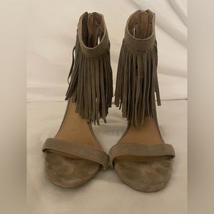Fringe heels